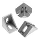 thumbnail image 4 of Soporte de esquina de aluminio soporte en forma de L de aluminio 3030 resistente universal de alta dureza de alta resistencia 25 piezas para puertas ANGGREK Otros, 4 of 8