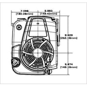 Briggs & Stratton Professional Series 10 GT 223cc Vertical Engine | 14D932-0110-F1