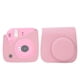 thumbnail image 5 of Mini bolso de cámara, portátil Universal de cuero de PU Bolso de hombro único portátil Bolso bandolera Funda de transporte Funda de protección para cámara Fujifilm Instax mini 8/8 +/9Rosa claro) Khall Tendencias, 5 of 6