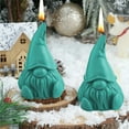 thumbnail image 5 of MXTPOV Green Christmas Candles, Premium Scented Candles, Aromatherapy Candles for Home Decor, Gnome Santa Claus Shaped Candles, Christmas Gifts for Women, 5 of 6