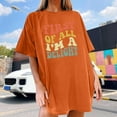 thumbnail image 2 of WEAIXIMIUNG Chandails d'Entraînement Femmes Ajustés Mode Femmes Haut Décontracté Col Rond T-Shirts Été Manches Courtes Décontracté Ample Imprimés Amusants T-Shirts Haut, 2 of 4