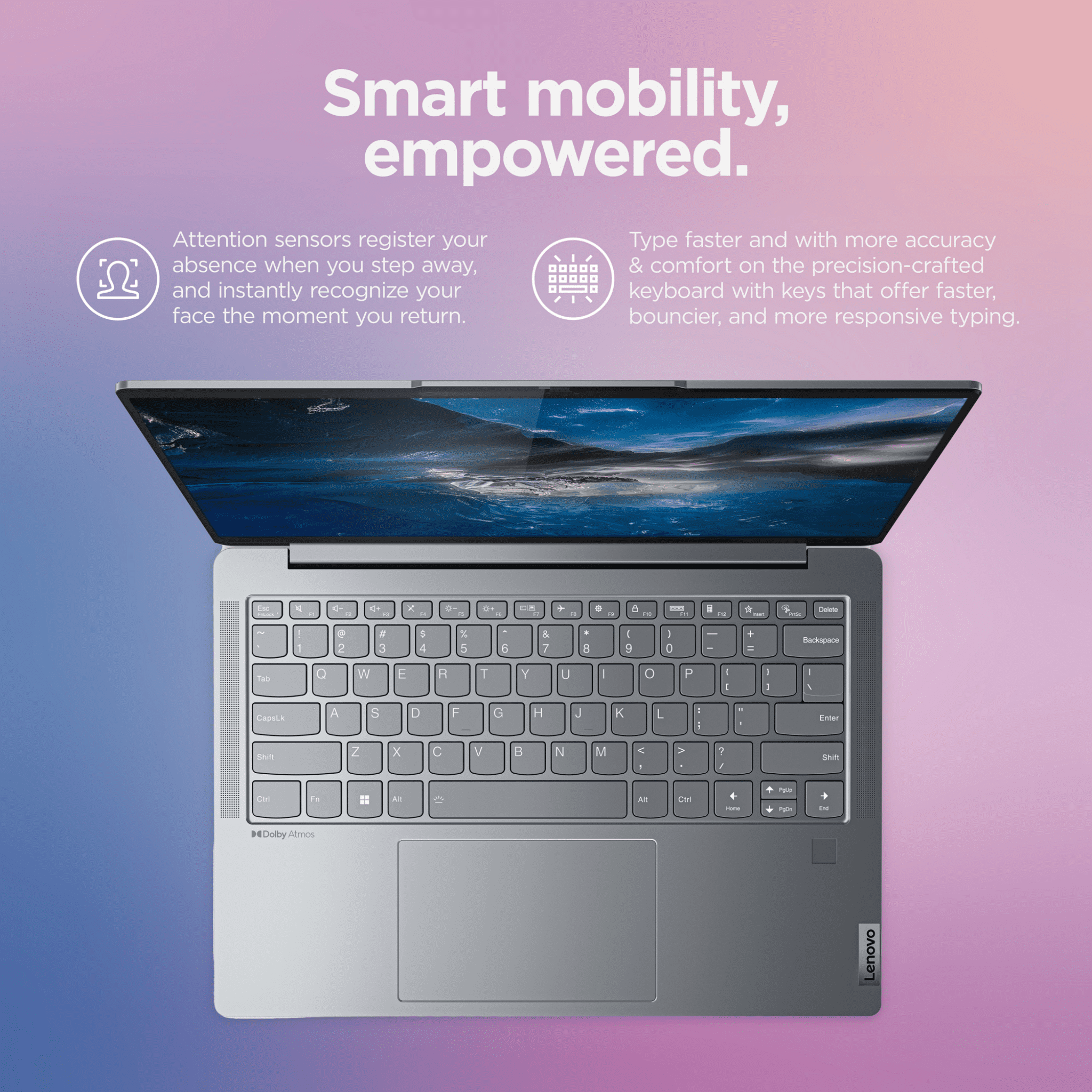 LENOVO 83A40008US Slim 7 14IRP8 14" 2.8K Touchscreen i7-1360P 2.2GHz Intel Iris Xe Graphics 16GB RAM 512GB SSD Win 11 Home Misty Grey