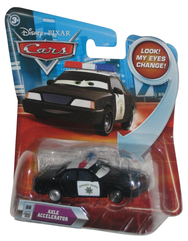 Disney Pixar Cars Movie Lenticular Eyes Axle Accelerator 58 Die Cast