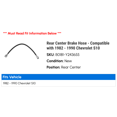 thumbnail image 2 of Rear Center Brake Hose - Compatible with 1982 - 1990 Chevy S10 1983 1984 1985 1986 1987 1988 1989, 2 of 2