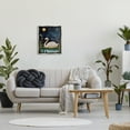 thumbnail image 3 of Stupell Industries Sleeping Swan Night Sky Animals & Insects Painting Gray Floater Framed Canvas Art Print Wall Art, 17 x 21, 3 of 10