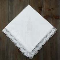 Ringmasters Layton Utah Temple Lace Handkerchief