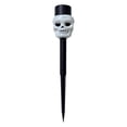 thumbnail image 2 of 2 Pcs Halloween Pumpkin Solar Light Decorations Outdoor Waterproof Skull Pumpkin Light for Garden Balcony Yard Lawn Pathway Walkway Garden Solar Powered Outdoor Decor Stunning Halloween Decorations, 2 of 6