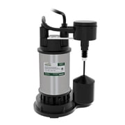 K2 Pumps Sump Pump 1/2 Hp Stainless Steel With Piggyback Tethered Switch