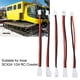 thumbnail image 4 of Cable PH2.0 2P Macho a Hembra ANGGREK 5 Uds. Núcleo de Cobre 3.6 Pulgadas para SCX24 1/24 RC Crawler, 4 of 7