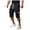 Black, variant on Leey-World Men's Shorts Athletic Cargo Pants for Men Slim Fit Elastic Hiking Shorts Summer Above Knee Outdoor Cargo Shorts Multi Pockets Pull On Pants(Black,XL)