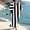 Black plus size boho maxi dress a1, variant on Uscallm Women Plus Size V Neck Sleeveless Boho Striped Flowy Beach Maxi Dress Loose Long Dresses for Summer Vacation, Light Blue 2XL