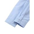 thumbnail image 3 of Smith's American Girls' L/S Button-Up Shirt Color: blue Size: 7, 3 of 4