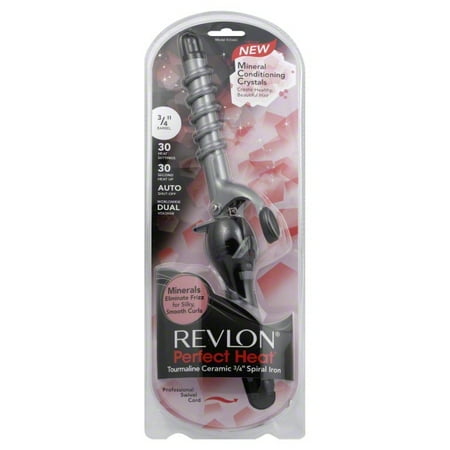 Revlon Perfect Heat 3/4" Spiral Curling Iron