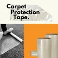 thumbnail image 3 of SSBM 24" x 50 Feet Carpet Tape, High Strength, 2.2 Mil, For Construction, Renovations & Flooring, 30 Rolls, 3 of 7