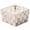 Violet Check, variant on Violet Check Capiz Scalloped Decorative Box, 5" W x 5" L x 3.27" H