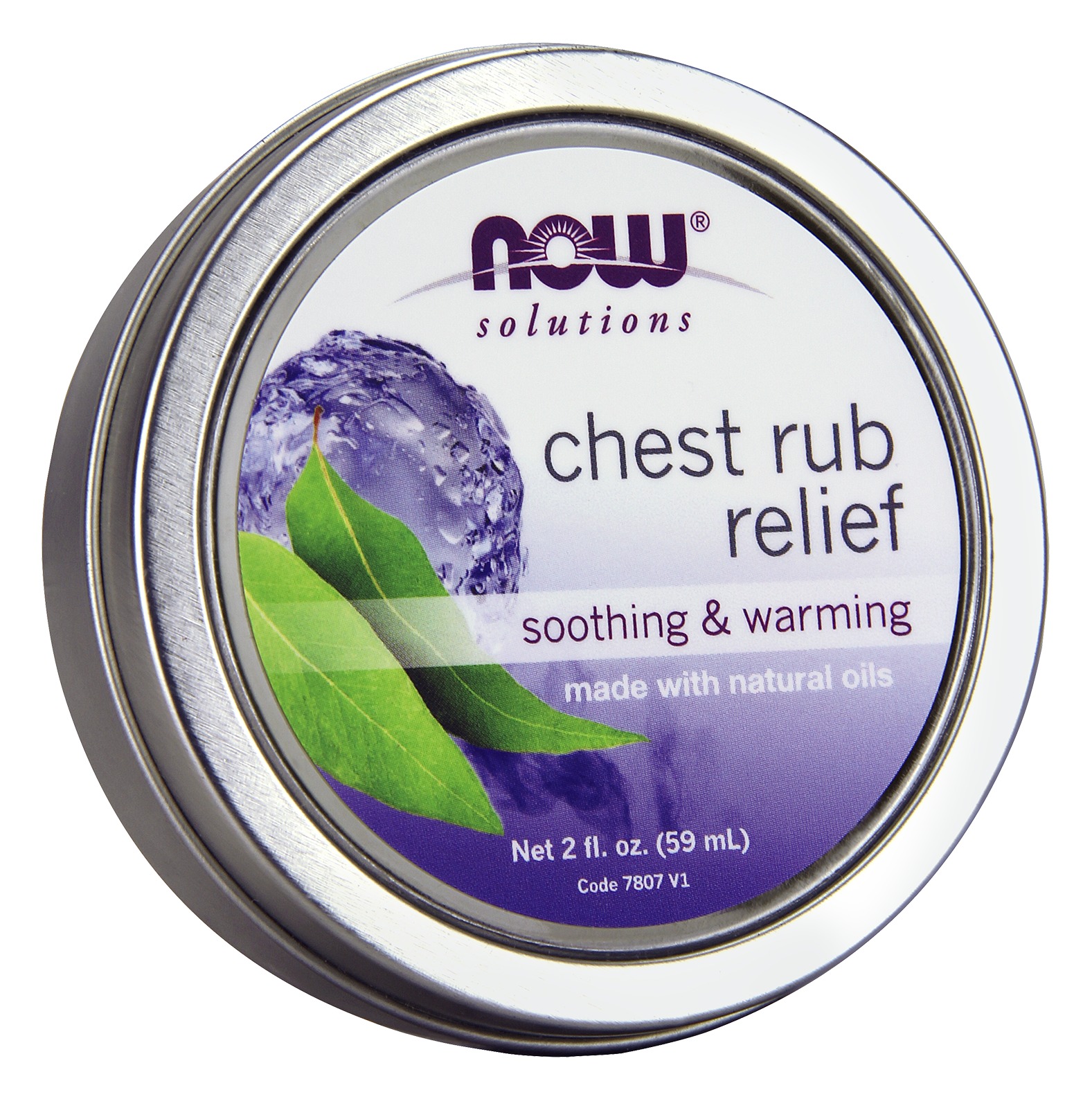 Chest Rub Relief Now Foods 2 oz Liquid
