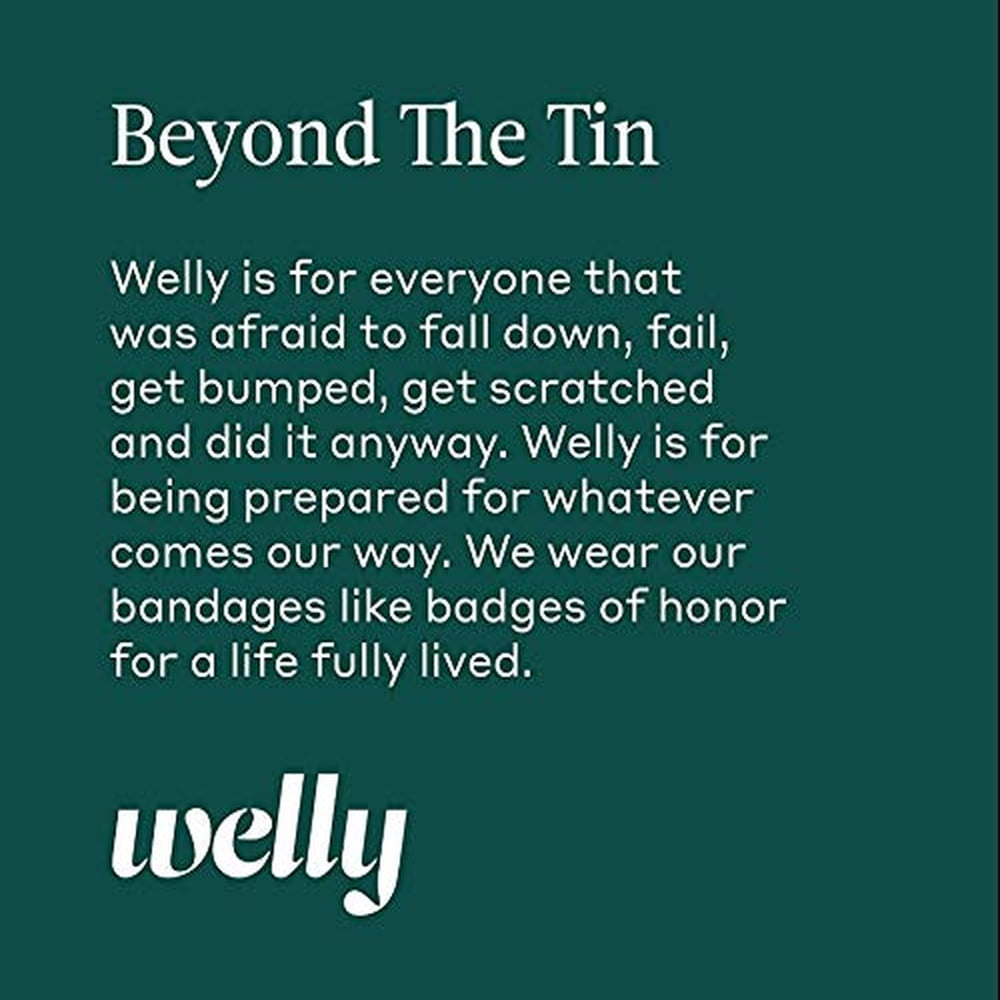 Welly Bandages | Adhesive Flexible Fabric Bravery Badges (Pack of 3)