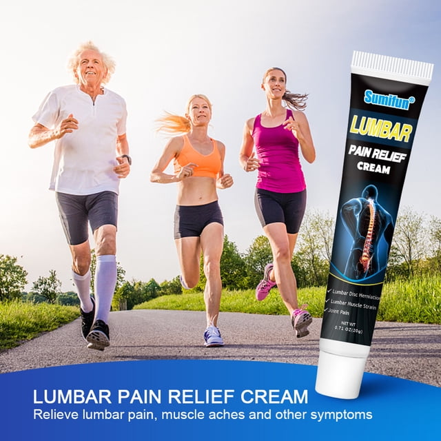 Crema analgésica lumbar pomada para artritis músculo articular alivio del dolor de espalda y cuello