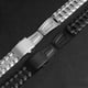 thumbnail image 4 of Correa de acero inoxidable fina para reloj Casio 5345 EF539 EF-539 EFR-539BK EFR-539D Correa de reloj EDIFICE 27*16 mm Plata Negro, 4 of 5