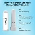thumbnail image 3 of MOXE Nasal Stick Inhaler Eucalyptus Essential Oil Scent , 3 Pack, 3 of 3