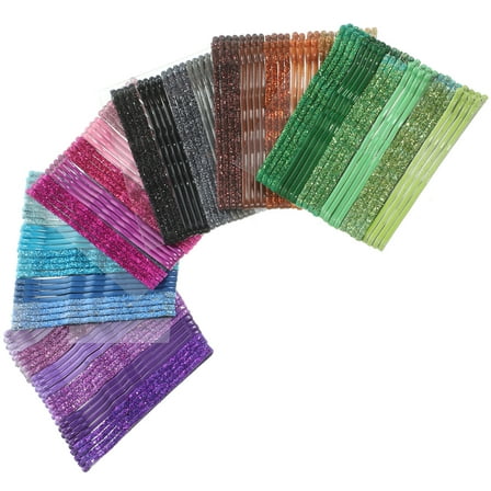 144 Pcs Glitter Clip Bobby Hairpins Practical Accessories