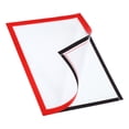 thumbnail image 4 of Unique Bargains Magnetic Sign Holder 8.5 x 11, 2 Pack Magnetic Display Frame A4 Magnetic Picture Frame for Refrigerator, Red, 4 of 7