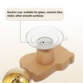 thumbnail image 4 of Campana para Tiendas Uxcell, Timbre de Madera para Puerta, Timbre Colgante para Apertura de Puerta, Gatito, 4 of 6