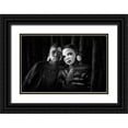 thumbnail image 1 of Beut, Jose 32x23 Black Ornate Wood Framed with Double Matting Museum Art Print Titled - Friends, 1 of 4