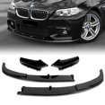 thumbnail image 2 of Glossy Black Front Bumper Spoiler Lip For BMW F10 5 Series M Sport 2011-2015 – Focus-Decoration 2 of 6