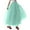 Mint Green, variant on Xmyrz Carnival Tutu For Women Adults Tulle Skirt Maxi Skirts Mesh Skirt Dance Simplistic Outgoing Baggy Holiday Skirts Cute Skirts