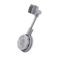 thumbnail image 2 of Inteprter Soporte de ducha ajustable Soporte universal para cabezal de ducha de baño Base de boquilla Soporte de ventosa, Gris Juegos de accesorios de baño Gris Inteprter HA002373-02B, 2 of 6