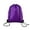 Purple, variant on Visland Folding Multifunctional Double-shoulder Wear-Resistant Braided Drawstring Backpack Bag for Sports