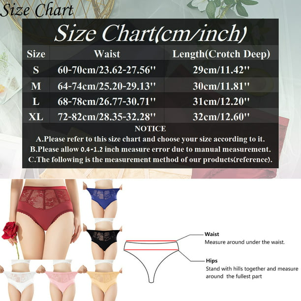 Aligament Panties For Women XuanLing Custom Mid Waist Seamless Briefs Thin  Lace Breathable Underwear Panties For Women Size XXL 