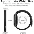 thumbnail image 3 of SOATUTO Nylon Band Compatible with Fitbit Ace LTE, Breathable Braided Wristband Soft Sport Loop Replacement Strap for Google Ace LTE, 3 of 6