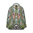 thumbnail image 3 of Geometric Paisley Design School Backpack for Students Colorful Artistic Vintage Boho Floral Pattern, Comfortable and Multifunctional Students’s Backpack, 3 of 6