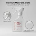 thumbnail image 5 of 99% Isopropyl Alcohol Spray for Surface Cleaning, Portable Spray Bottle with Fine Mist & Locking Cap, Travel-Size for Pocket and Bag, 40 fl oz (4 Pack), 5 of 5