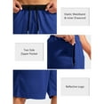 thumbnail image 3 of Vetsdori Pocket Shorts for Men Summer Athletic Pull-On Swimwear Lightweight,Casual Elastic Waist Mens Beach Shorts Moisture Wicking, 3 of 3