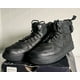 thumbnail image 3 of Ni - ke Ni - ke SF Air Force 1 Mid Triple Black - Men’s Size 6Y - Leather Shoe Winter Boot, 3 of 5