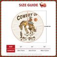 thumbnail image 2 of Haiem Cowboy Up Vintage Wild West Pattern Christmas Tree Skirt Merry Christmas Party Christmas Tree Decoration,New Year Decorations-36", 2 of 6