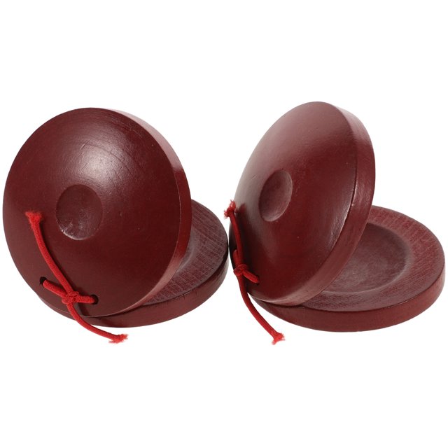 GAXIRE 2Pcs Castanet Musical Instrument Equipment For Beginners Professional Musicians Special Occasions