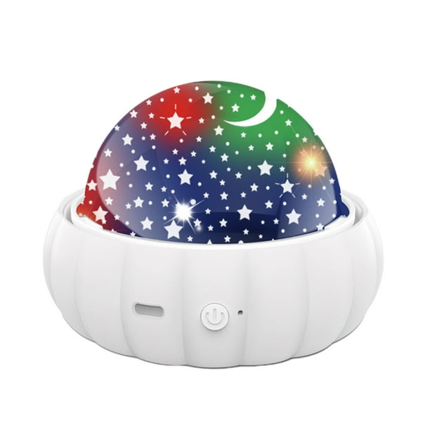 Pisexur Batería de cocina Proyector de estrellas, proyector de luz con múltiples colores, proyector de luz nocturna de estrellas para niños y adultos, luces espaciale para la cocina del hogar