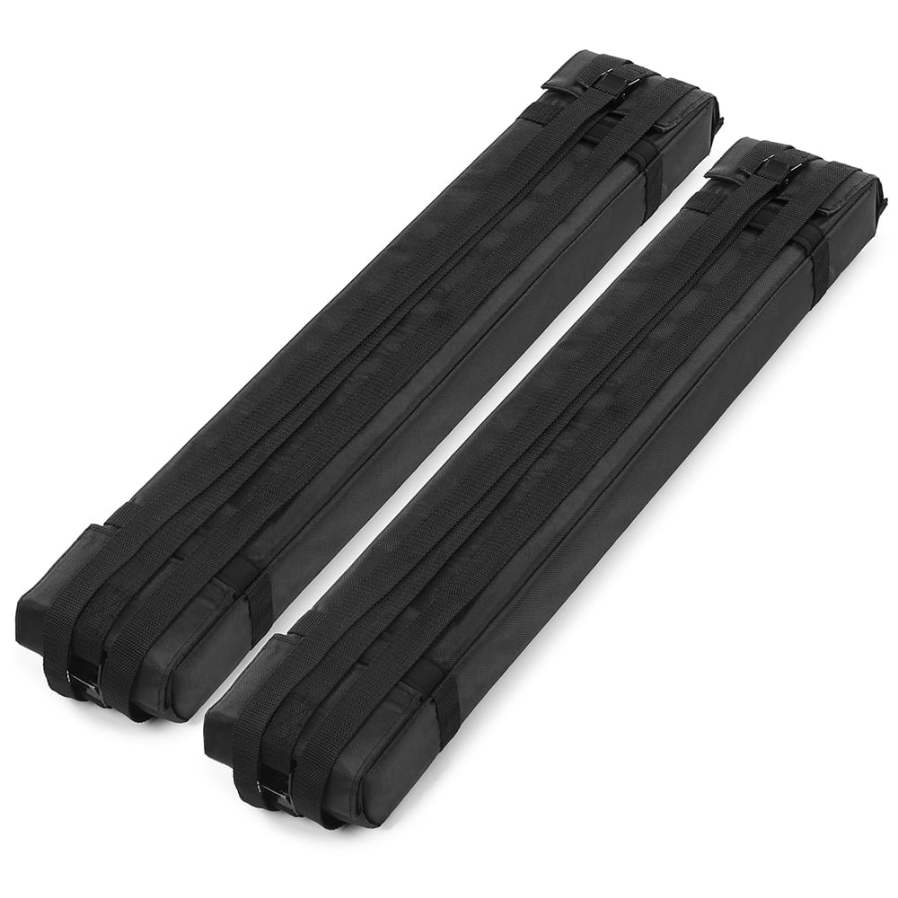 2pcs Soft Foam Block Roof Rack Bars for Car Rooftop Kayak Surfboard