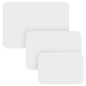3Pcs Tableau double face à sec à sec extérieur intérieur tableau blanc étudiant tableau de rédaction