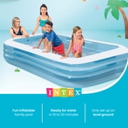 Intex Inflatable Swim Center Family Lounge Pool, 120 x 72 x 22