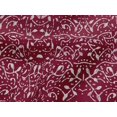thumbnail image 4 of oneOone Viscose Jersey Red Fabric Abstract Block Craft Projects Decor Fabric Printed By The Yard 60 Inch Wide, 4 of 5