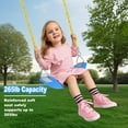 thumbnail image 2 of Celawork Heavy Duty Swing Seat, Outdoor Child Board U-Swing, for Children and Adults, Blue, 2 of 7