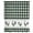 Seaweed Green, variant on Farmhouse Blue Plaid Sheer Curtains 96 Inches Long, Vintage Country Cock Checkered Light Filering Curtains, Privacy Drapes Simi Floor to Veiling Curtain for Living Room Bedroom Large Window Treatment