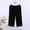 Black, variant on TYGHBN Pants Lightweight Soft Pajama Pants Loose Sleep Bottoms Drawstring Sleepwear Wear with Pockets Cargo Pants for Women Wide Leg Cropped Pants for Women Casual Casual Pants for Women plus Size