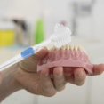 thumbnail image 2 of 3pcs Transparent Denture Brush False Teeth Cleaning Brush Double-sided Toothbrush Artificial Teeth Cleaning Tool, 2 of 4