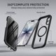 thumbnail image 5 of Funda BERFY para iPhone 17 de 6,3" transparente con MagSafe y pantalla de privacidad, 5 of 9